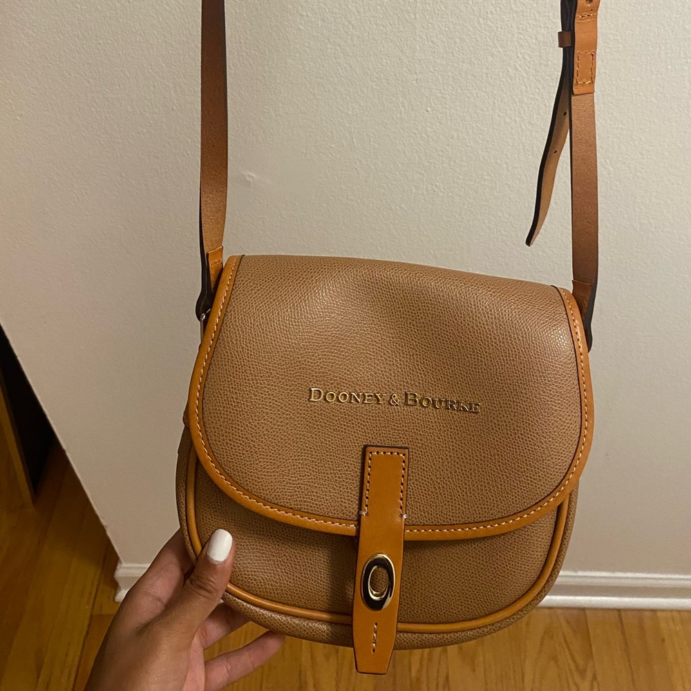 Dooney & Bourke Brown Crossbody Bag
